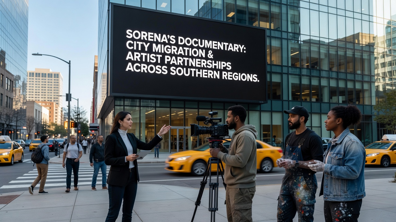 Sorena's Documentary Examines City Migration Patterns and Artist Partnerships in Southern Regions