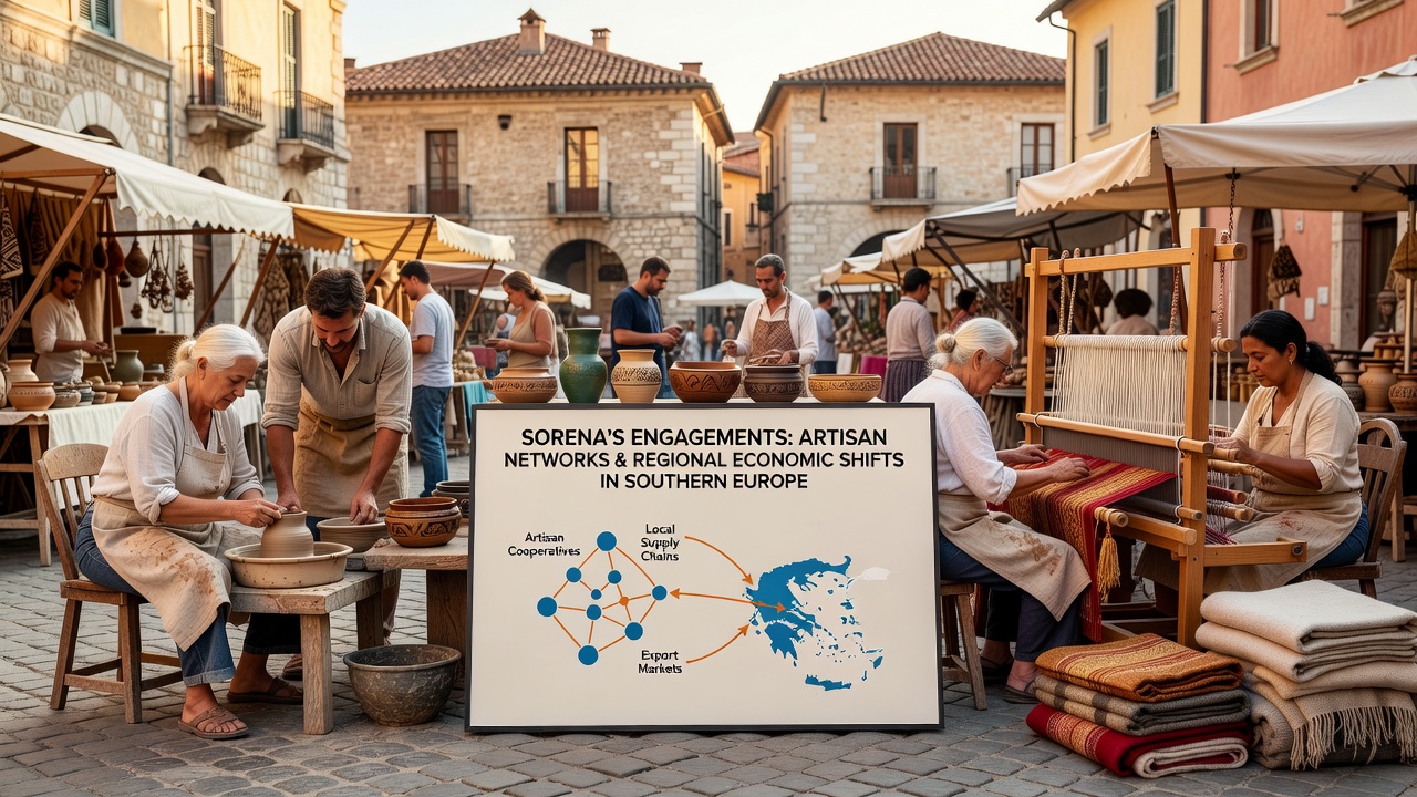 Sorena's Engagements Highlight Ties Between Artisan Networks and Regional Economic Shifts in Southern Europe